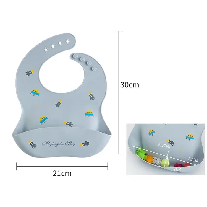Silicone Bibs (6-18mo)