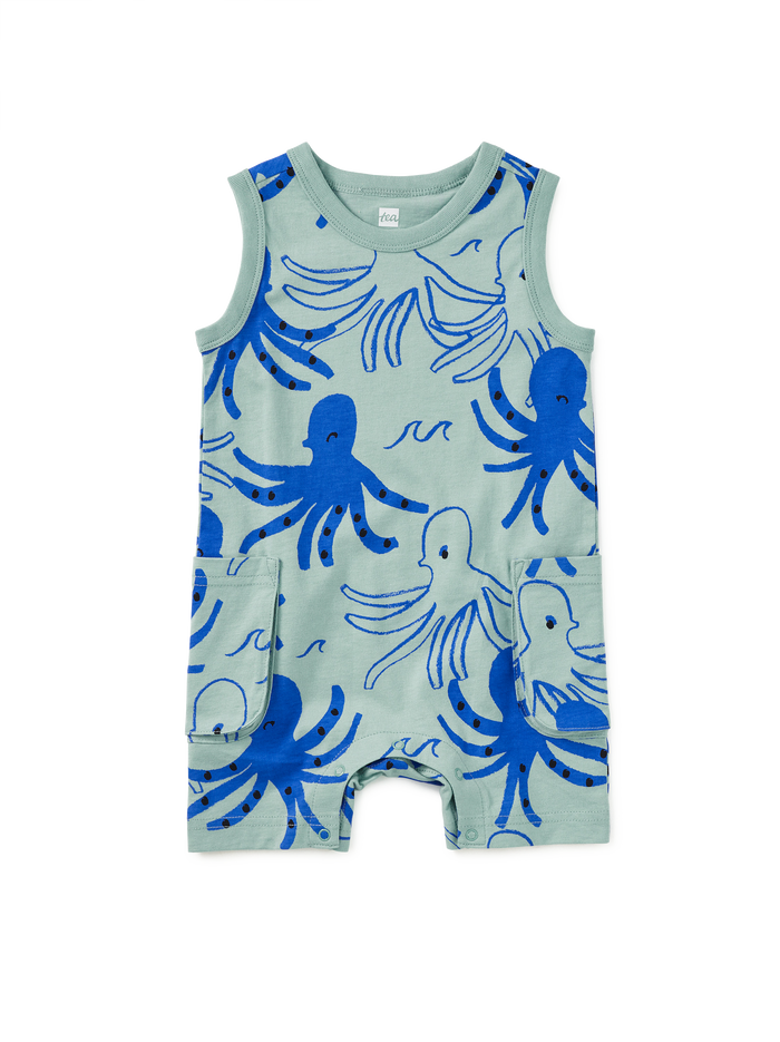 Sleeveless Baby Romper