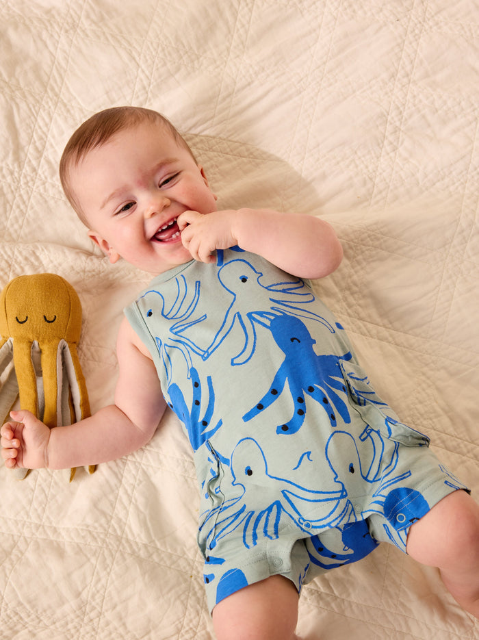 Sleeveless Baby Romper