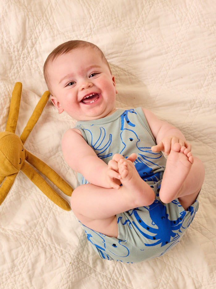 Sleeveless Baby Romper