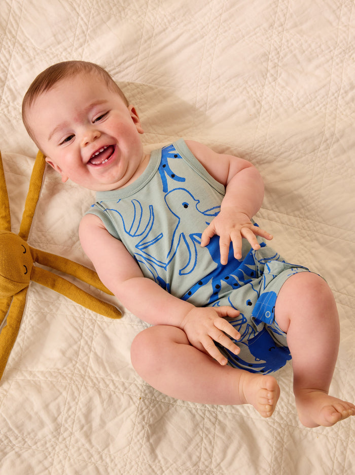 Sleeveless Baby Romper
