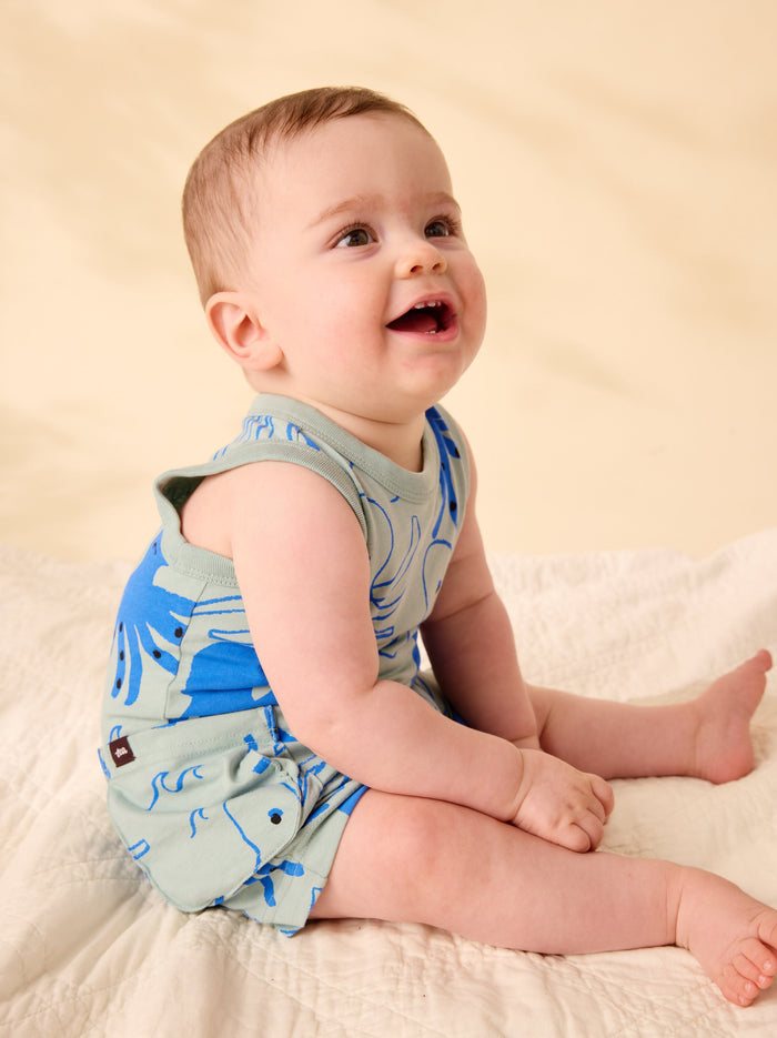 Sleeveless Baby Romper