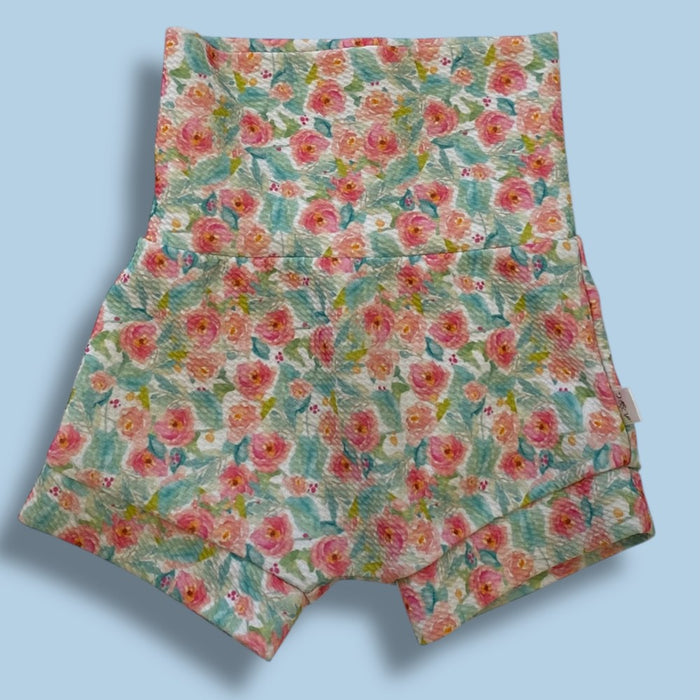 Small Shop Floral Shorts 12-18m