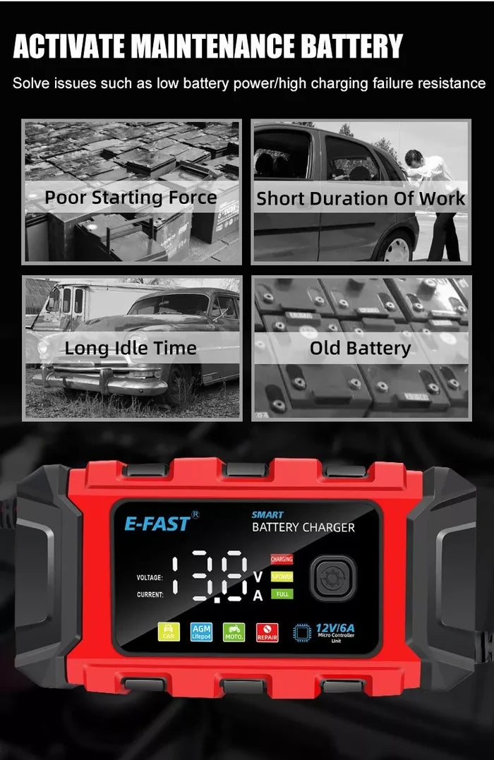 Smart Car Battery Charger