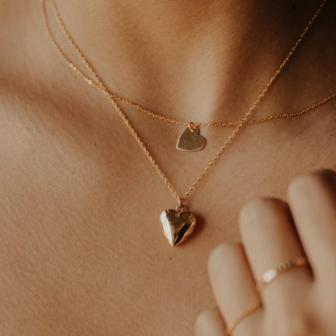 Smooth Heart Locket