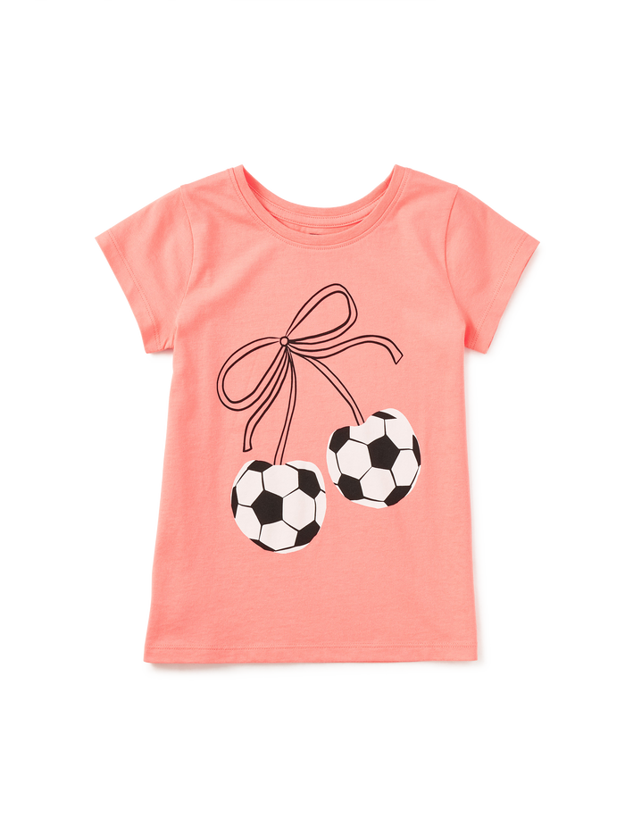 Soccer Bow Graphic Tee