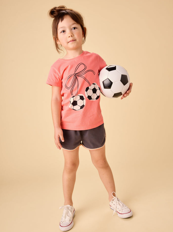 Soccer Bow Graphic Tee