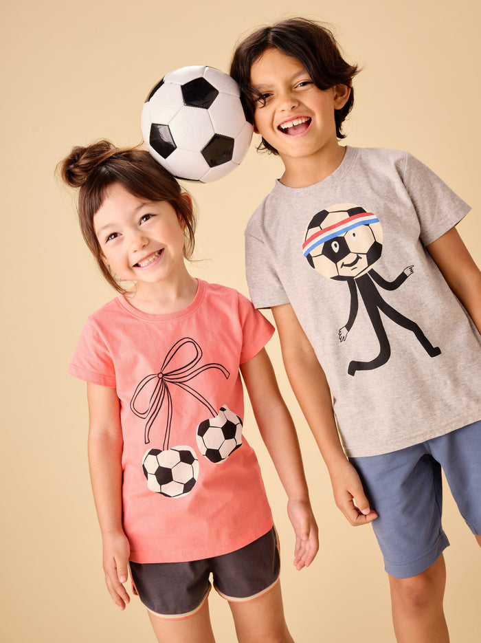 Soccer Bow Graphic Tee