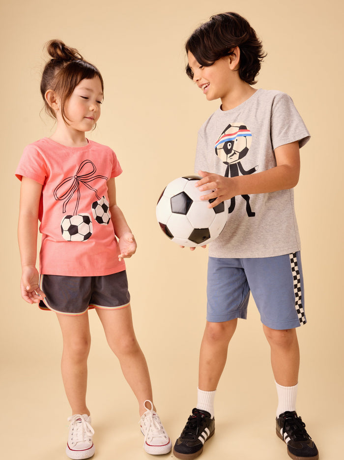 Soccer Bow Graphic Tee