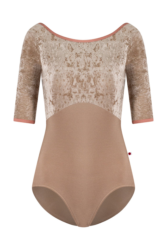 Sofiane Leotard in Toffee - Yumiko