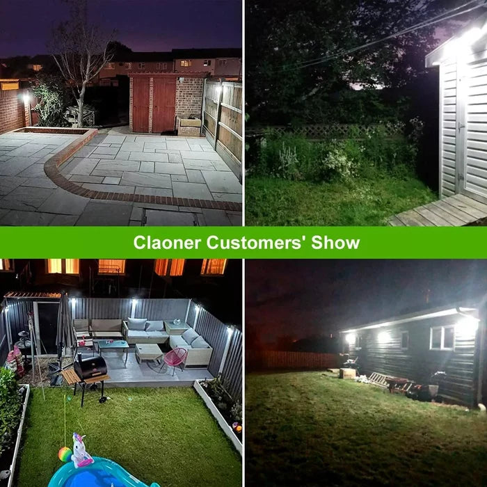 Solar Power Outdoor Wall Lamp With Sensor