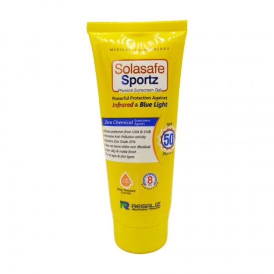 Solasafe Sportz Sunscreen Gel Spf 50+ Pa+++ 50gm