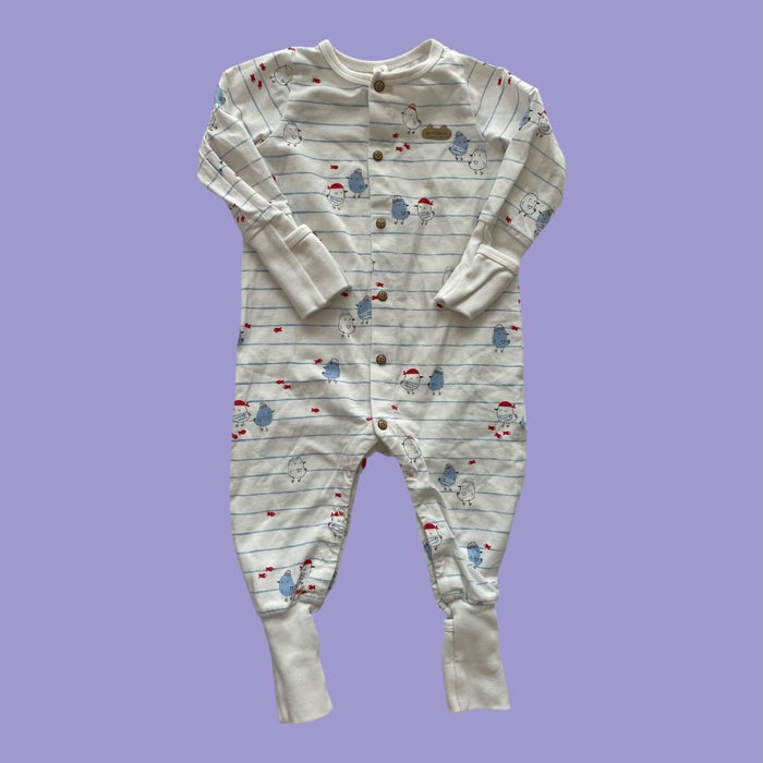 souris mini romper 6-9m