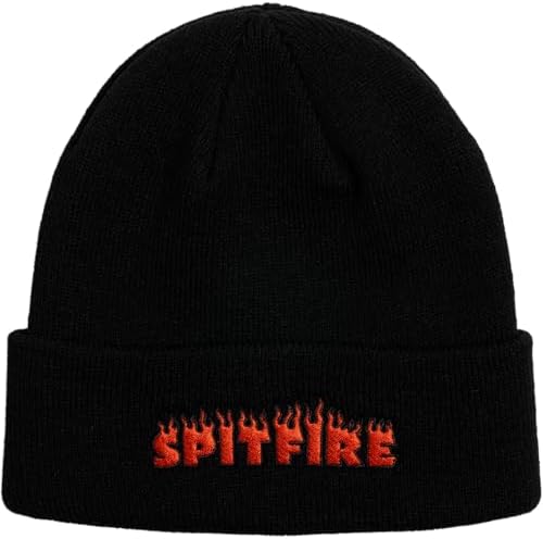 SPITFIRE DEMONSEED SCRIPT CUFF BEANIE (BLACK)
