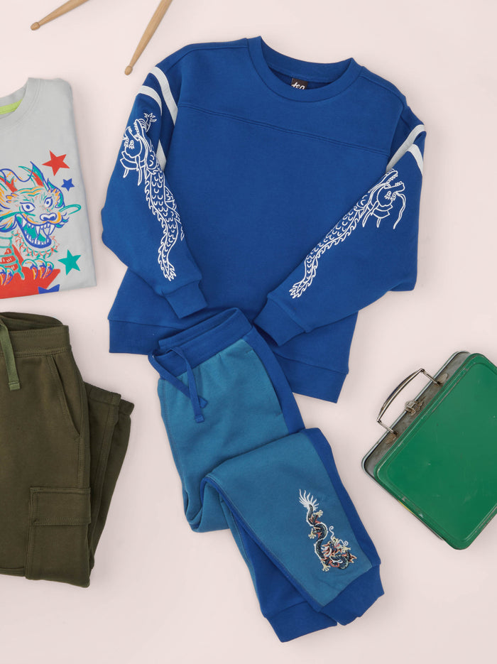 Sporty Dragon Sleeve Popover
