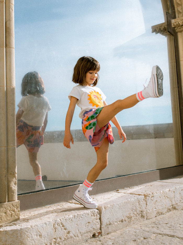 Sporty Petal Shorts