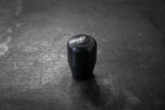 Standard Delrin Shift Knob for BMW E21, E28, E30, E34, E36, E46-Shifter Accessories-grip-drift-Recessed Option-Garagistic G Emblem-Black-Garagistic-bmw