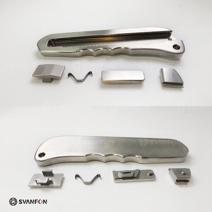 Stainless Steel CNC Art Utility Knife Holder(Without Blade) - SvanFon Mini Metal Mechanical Models