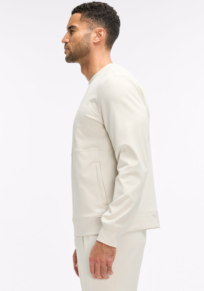 Tech Ottoman Zip Pocket Sweatshirt