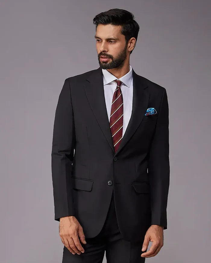 The Beaumont Structured Suit - Black