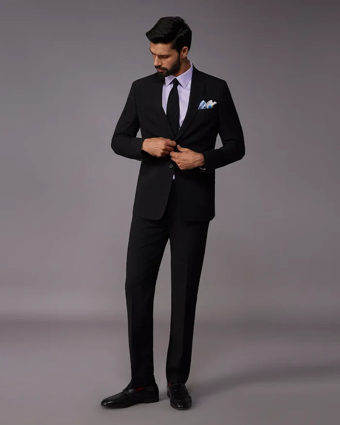 The Flux 4-Way Stretch Suit - Black