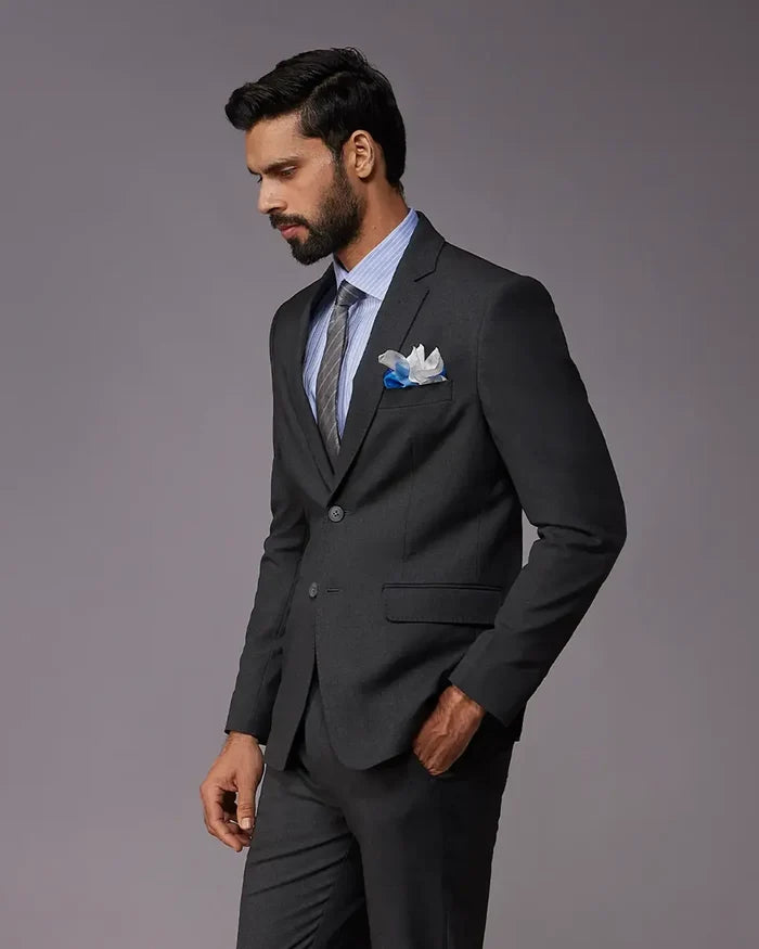 The Flux 4-Way Stretch Suit - Grey