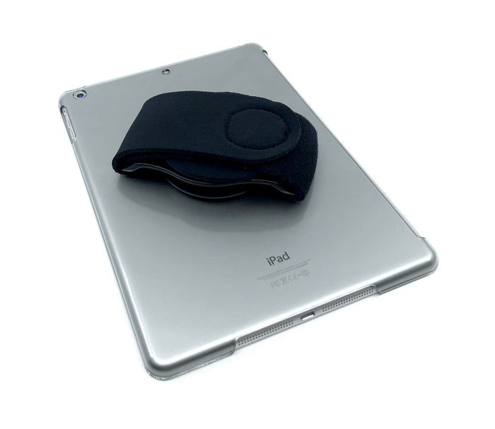 Secure Tablet Holding: Handeholder™ for Cased or Uncased Devices