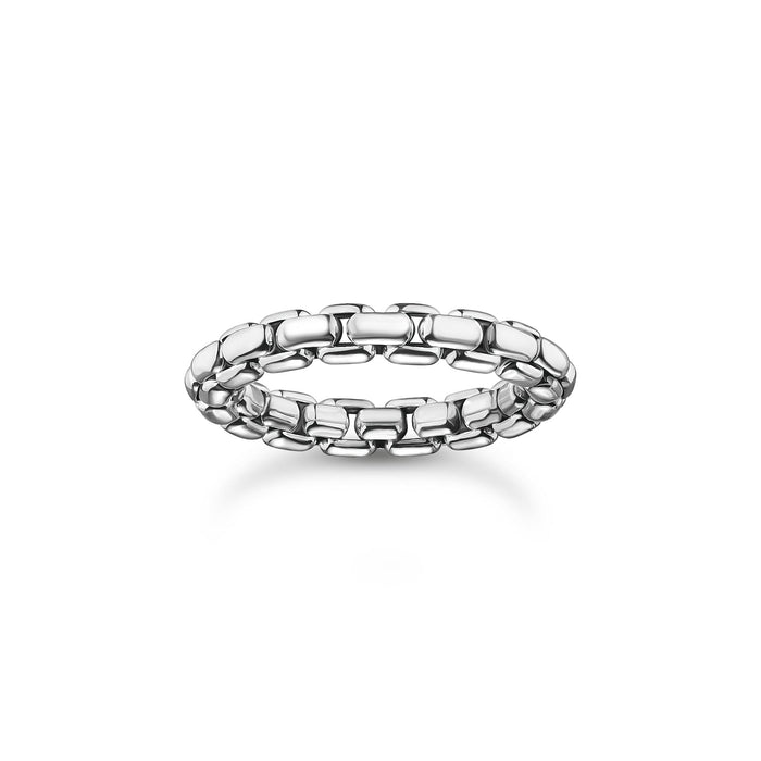 THOMAS SABO Box Chain-Ring Silver