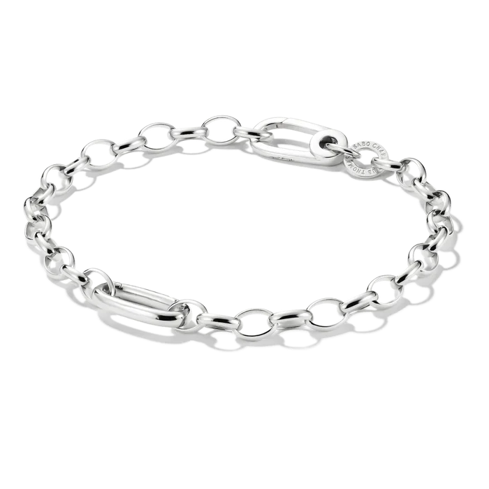 THOMAS SABO Charm bracelet with Connect link Silver