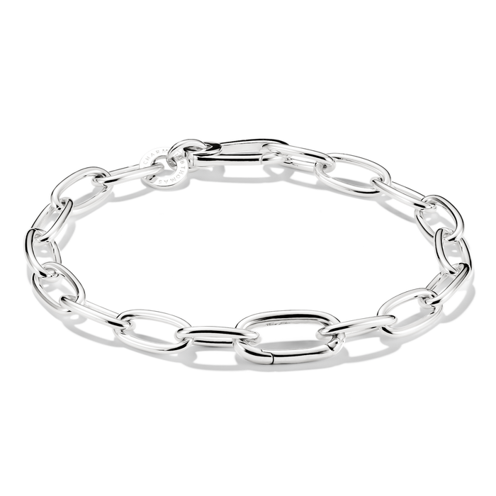 THOMAS SABO Charm bracelet with Connect link Silver
