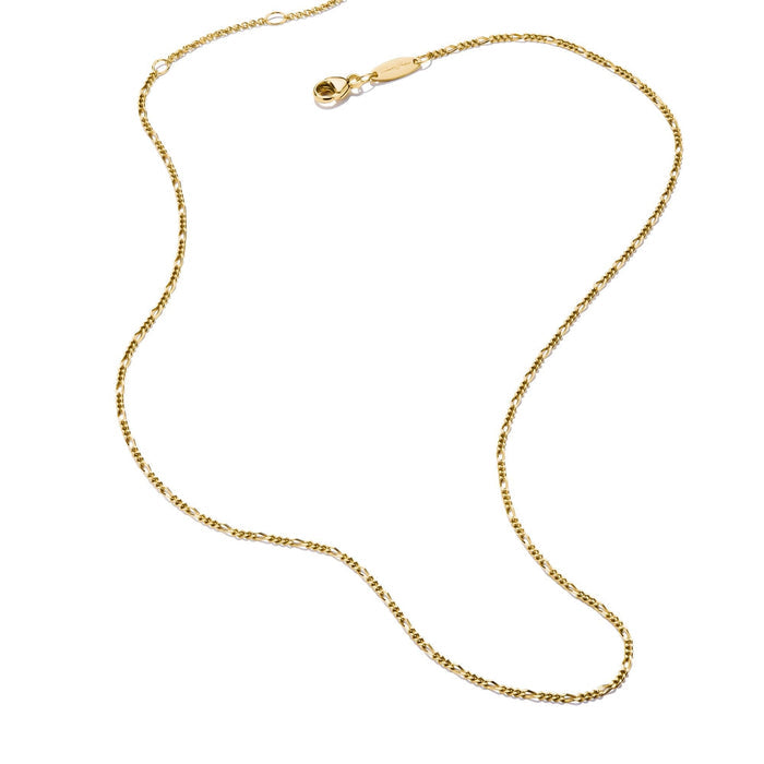 THOMAS SABO Charm necklace Figaro design Gold