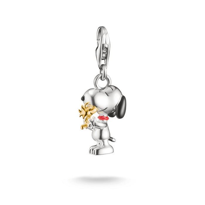 THOMAS SABO Charm Pendant Snoopy & Woodstock PEANUTS