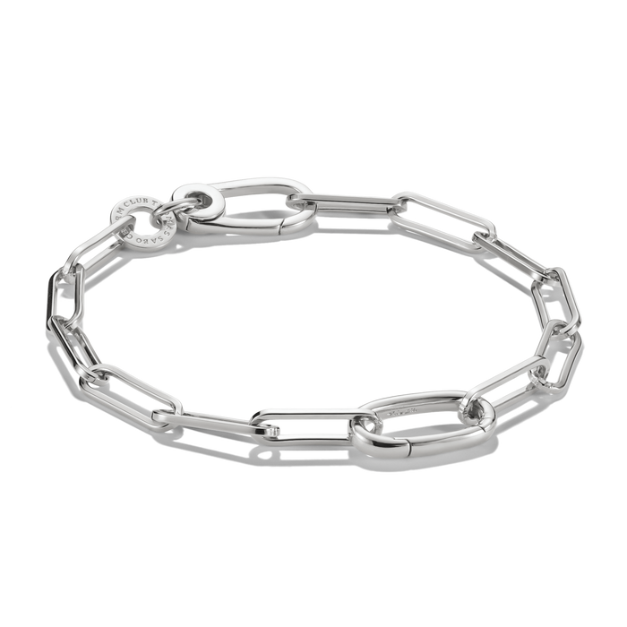 THOMAS SABO Connect Charm bracelet paperclip Silver
