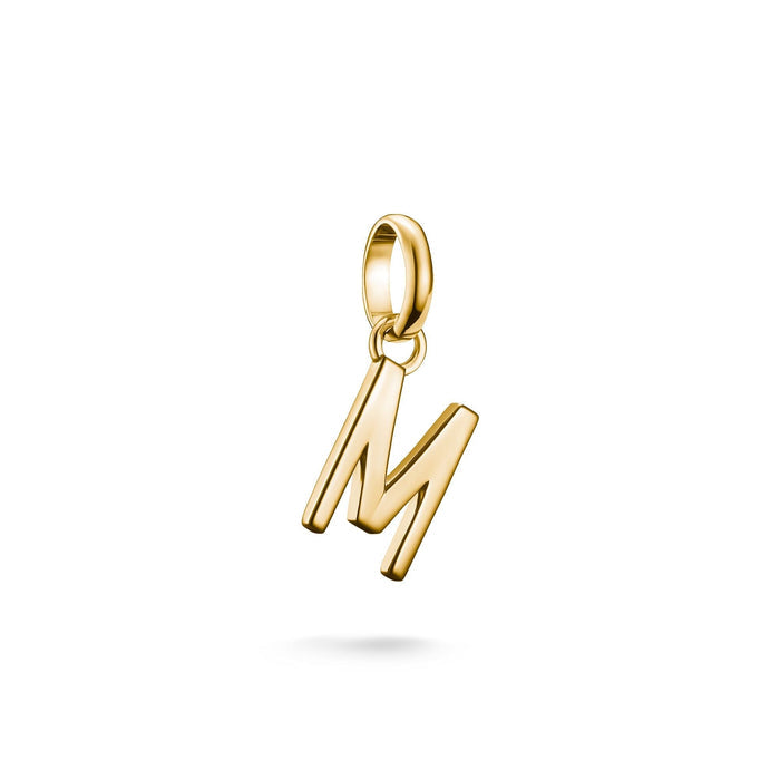 THOMAS SABO Connect Charm letter M Gold