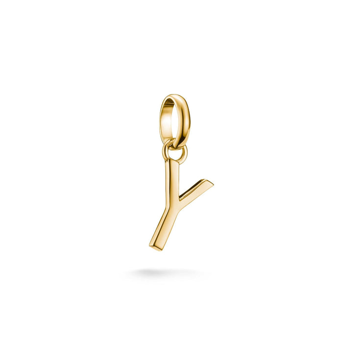 THOMAS SABO Connect Charm letter Y Gold