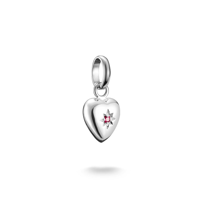 THOMAS SABO Connect Charm silver heart with star