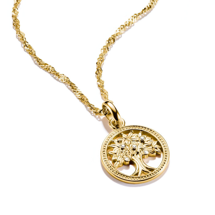 THOMAS SABO Connect Charm Tree of Love Gold