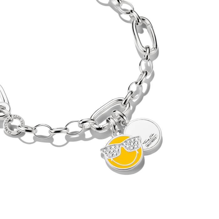 THOMAS SABO SMILEYWORLD® Dollars Charm Pendant Connect