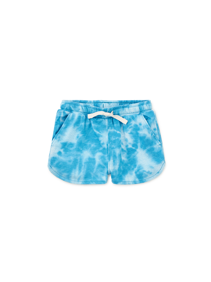 Tie Waist Printed Shorts