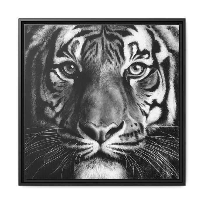 "Tiger" Framed Canvas