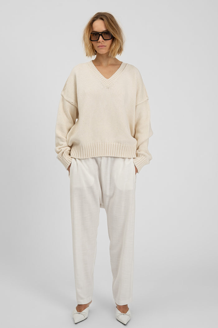 TIRAH Sweater Buttercream