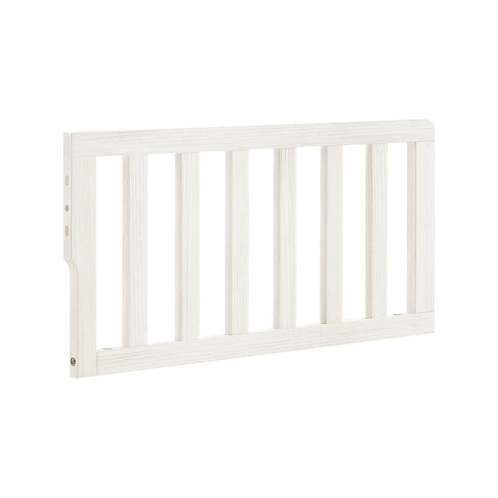 White baby crib on a white background