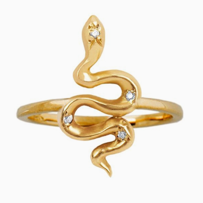 Transformation Snake Ring