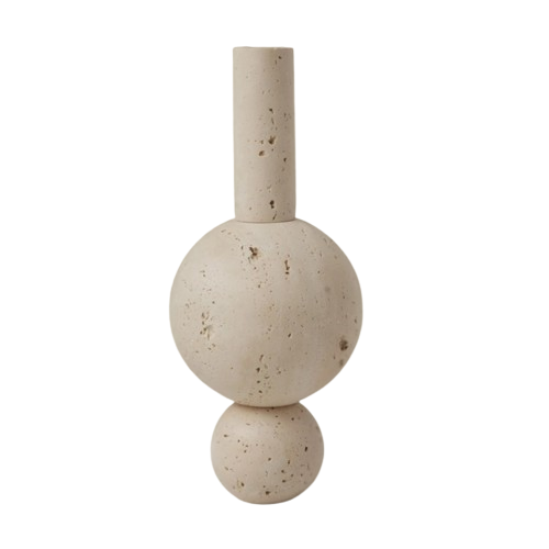 Travertine Vase
