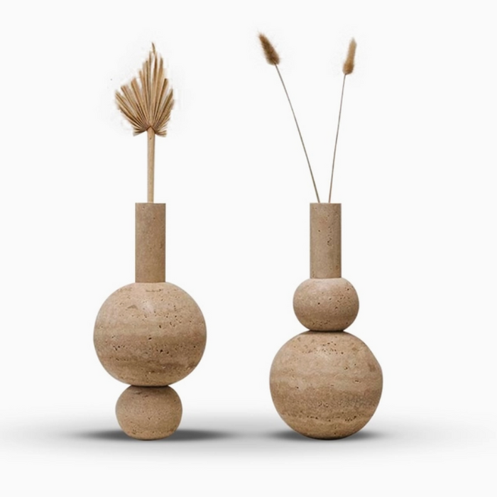 Travertine Vase