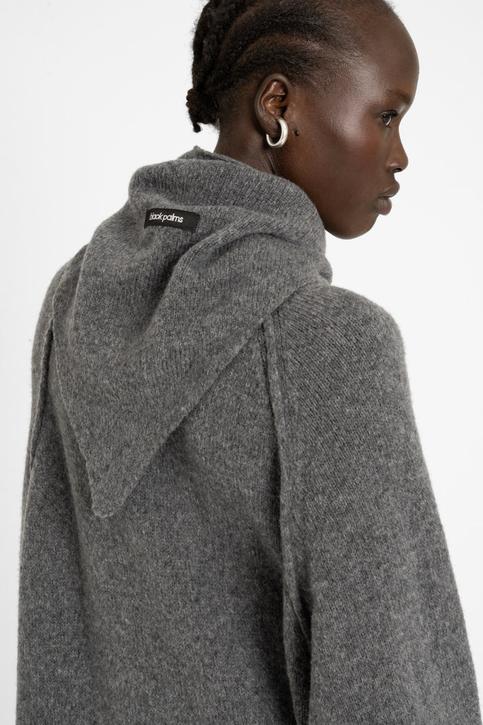 TRIANGLE Mini Scarf Anthracite