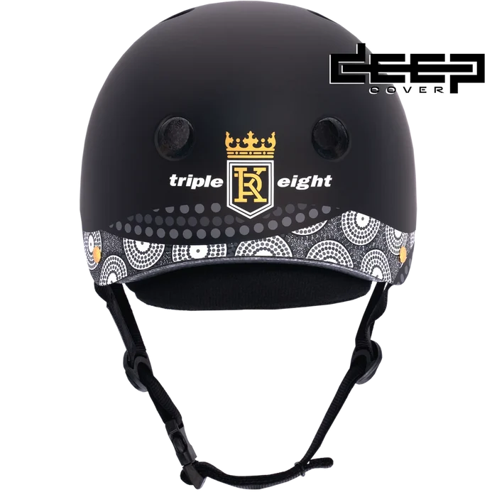 TRIPLE 8 DEEP COVER HELMET KEEGAN PALMER SIGNATURE