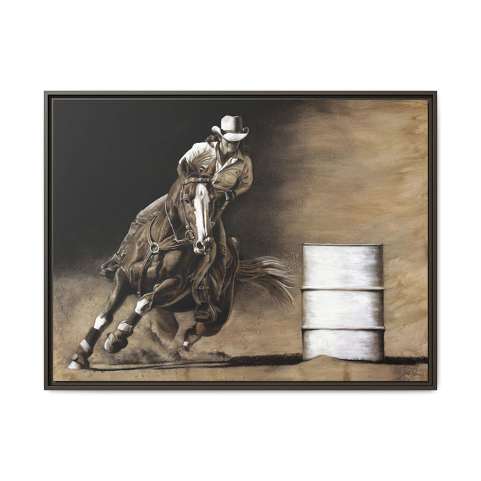 40" x 30" (Horizontal) / Espresso / 1.25"