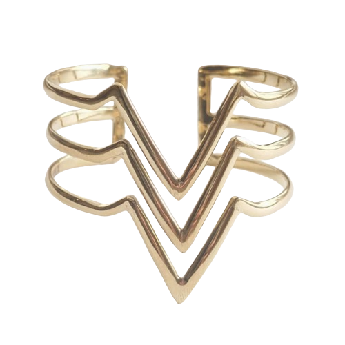 V Aztec Cuff Bracelet