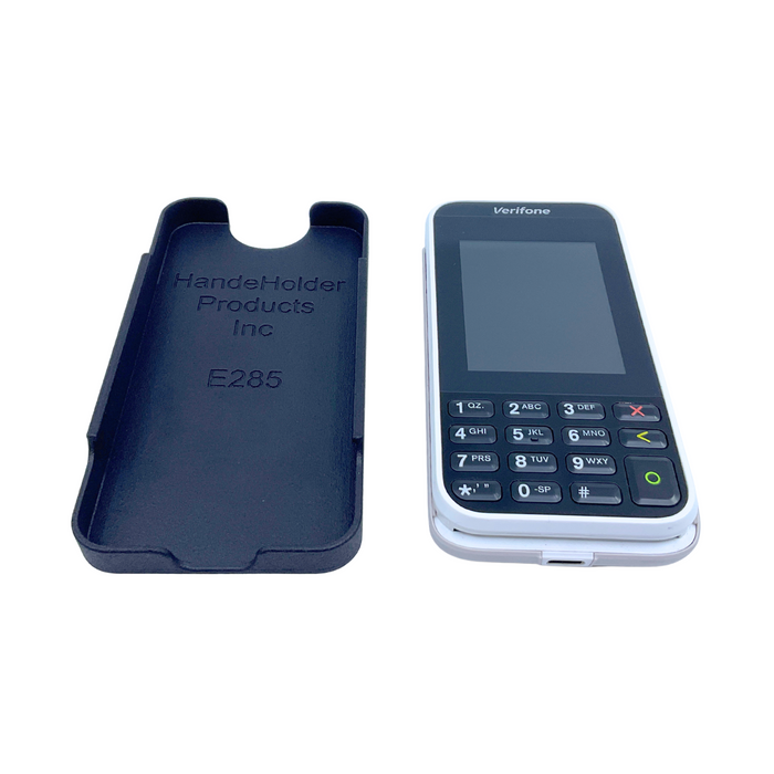 Verifone e285 card reader sled holder - front view